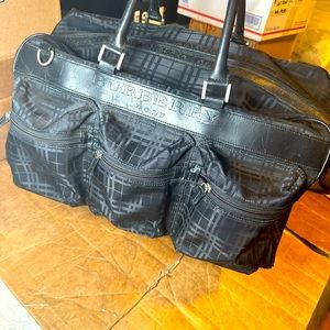 Burberry Black Duffel Bag